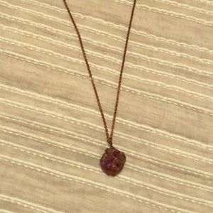 Amethyst long necklace
